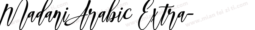 Madani Arabic Extra字体转换